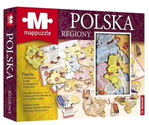 Mappuzzle - Polska Regiony - Demart