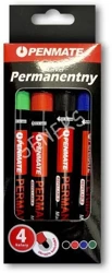 Marker permanentny PENMATE 4 kolory