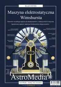 Maszyna elektrostatyczna Wimshurst do samodziedzielnego montazu - Astromedia