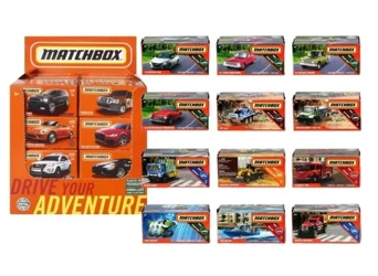 Matchbox Samochodziki małe, różne rodzaje - Mattel