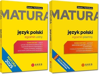 Matura język polski egzamin pisemny + ustny 2025 Greg