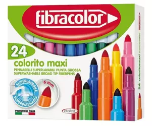 Mazaki Colorito Maxi 24 kolory FIBRACOLOR