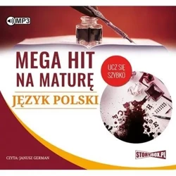 Mega hit na maturę. Język polski CD - praca zbiorowa