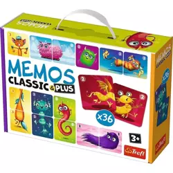 Memo Classic&Plus Cute monsters TREFL
