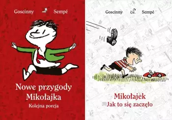 Mikołajek Jak to się zaczęło PAKIET2 René Goscinny - René Goscinny, Jean-Jacques Sempé