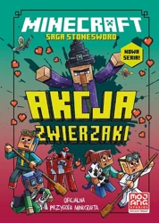 Minecraft Saga Stonesword T.3 Akcja zwierzaki - Nick Eliopulos, Alan Batson, Chris Hill, Anna Hik