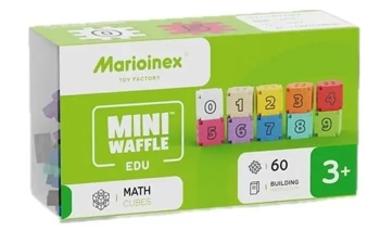 Mini Waffle 60 elementów Kostki matematyczne - Marioinex