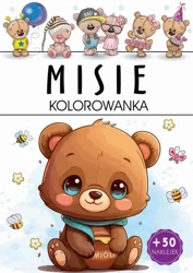 Misie. Kolorowanka - praca zbiorowa