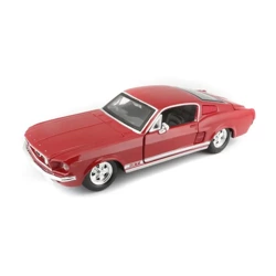 Model kompozytowy Ford Mustang GT 1967 1/24 czerwony - Maisto