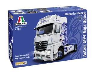 Model plastikowy Mercedes Benz Actros MP4 Show Truck - Italeri