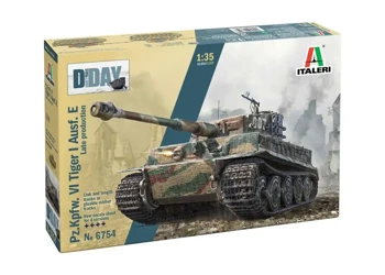 Model plastikowy P.Z.KPFW VI Tiger I ausf Elate Prod. 1/35 - Italeri