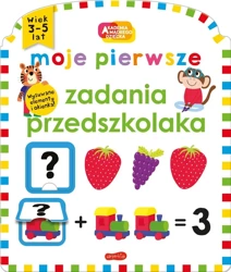 Moje pierwsze zadania przedszkolaka - Roger Priddy, Becky Down, Katarzyna Grzyb