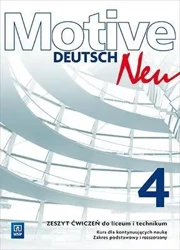 Motive - Deutsch Neu 4 ćw. ZR WSiP - Alina Dorota Jarząbek, Danuta Koper