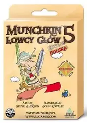 Munchkin 5 Łowcy Głów BLACK MONK - Steve Jackson