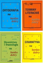 NA BARDZO DOBRY Ortografia Gramatyka Terminy x 4 Komplet BDB GRAM - Krzysztof Gierymski