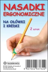 Nasadki ergonomiczne na ołówek i kredki (2 szt.) - Harmonia
