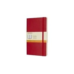 Notes Classic 13x21 linia - czerwony MOLESKINE