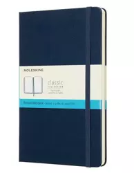 Notes Classic 13x21 tw. kropki szafirowy - Action 360