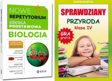 Nowe Repetytorium - szkoła podstawowa. Biologia - 2024-2026 - Grzegorz Wrocławski