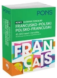 Nowy słownik szkolny fran-pol-fran PONS - praca zbiorowa