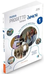 Nuovo Progetto italiano Junior 1 podręcznik + ćwiczenia - Marin Telis, Caon Fabio