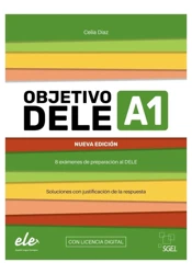 Objetivo DELE A1 Nueva Edicion 2024 + online - Celia Diaz