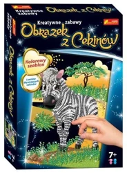 Obrazek z Cekinów. Zebra - Ranok-Creative