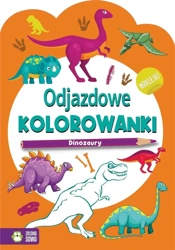 Odjazdowe kolorowanki. Dinozaury - praca zbiorowa