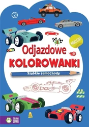 Odjazdowe kolorowanki. Szybkie samochody - praca zbiorowa