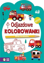 Odjazdowe kolorowanki. Wozy strażackie - praca zbiorowa