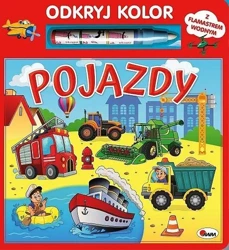 Odkryj kolory. Pojazdy - Mirosława Kwiecińska