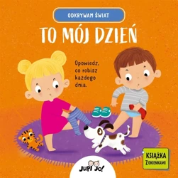 Odkrywam świat. To mój dzień. Książka z okienkami - Magdalena Młodnicka, Agnieszka Matz