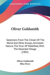 Oliver Goldsmith - Oliver Goldsmith