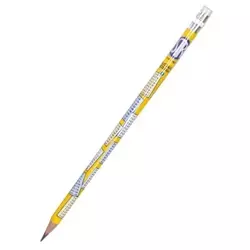Ołówek z tabliczką mnożenia (12szt) ASTRA - ASTRA papiernicze