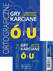 Ortograficzne gry karciane Ó i U dla klas 4-8 - Agnieszka Ambroziak