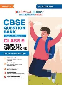 Oswaal CBSE Question Bank Class 9 Computer Application, Chapterwise and Topicwise Solved Papers For 2025 Exams - , Oswaal Editorial Board