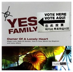 Owner Of A Lonely Heart CD - Yes Family