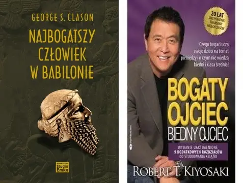 PAKIET Bogaty ojciec biedny ojciec + Najbogatszy człowiek w Babilonie - Robert T. Kiyosaki