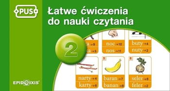 PUS Łatwe ćwiczenia do nauki czytania 2 - praca zbiorowa