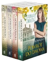 Pakiet: Dwa miasta 1-4 - Monika Kowalska