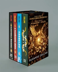 Pakiet: Igrzyska śmierci T.1-4 - Suzanne Collins