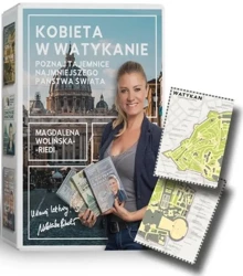 Pakiet: Kobieta w Watykanie (3 książki + mapa) - Magdalena Wolińska-Riedi