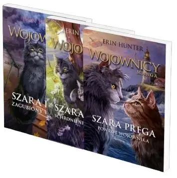 Pakiet: Wojownicy. Szara pręga - Trylogia - Erin Hunter