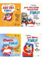 Pakiet książeczek dla dzieci PINKU! 4 części A. Waligóra U. Młodnicka - Urszula Młodnicka