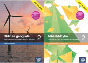 Pakiet podręczników MATeMAtyka 2 Oblicza geografii 2 Zakres rozszerzony - Tomasz Rachwał, Wioletta Kilar