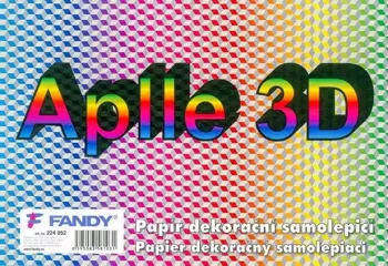 Papier samoprzylepny Apple 3D A4 - Fandy