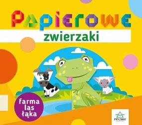 Papierowe zwierzaki. Farma, las, łąka - Elżbieta Sekuła