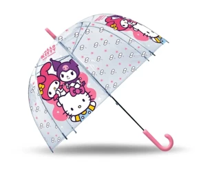 Parasolka przezroczysta Hello Kitty 19cali HK50195 - Kids Euroswan