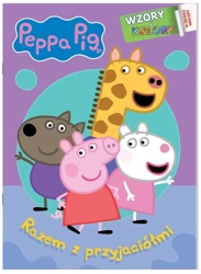 Peppa Pig. Wzory i kolory. Razem z przyjaciółmi - praca zbiorowa