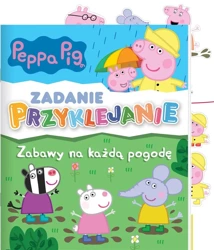 Peppa Pig. Zadanie Przyklejanie - praca zbiorowa